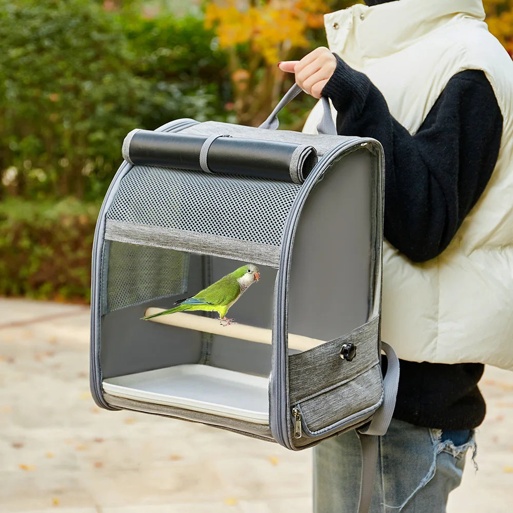 Parrot Travel Backpack with Perch & Tray