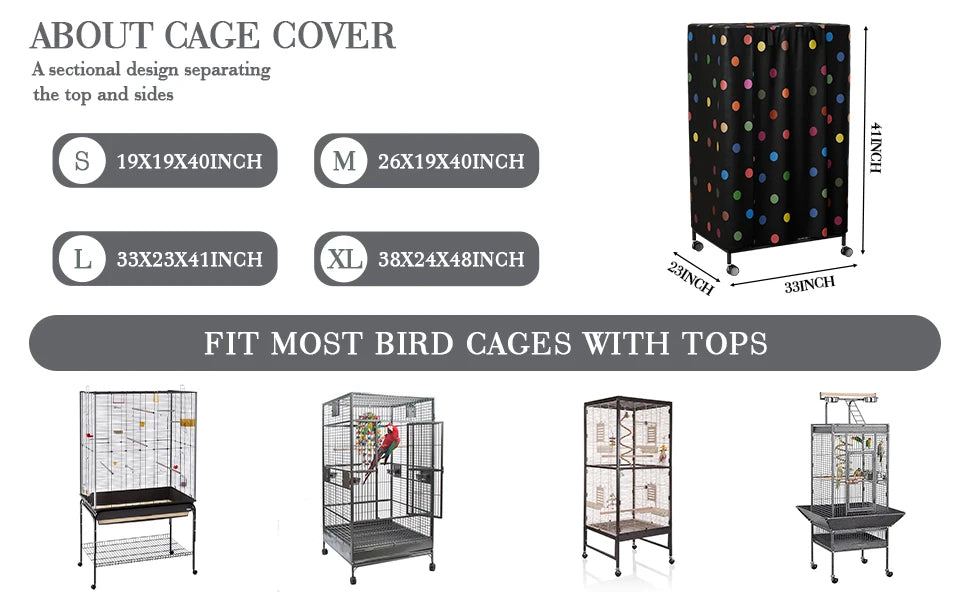 Breathable Bird Cage Cover