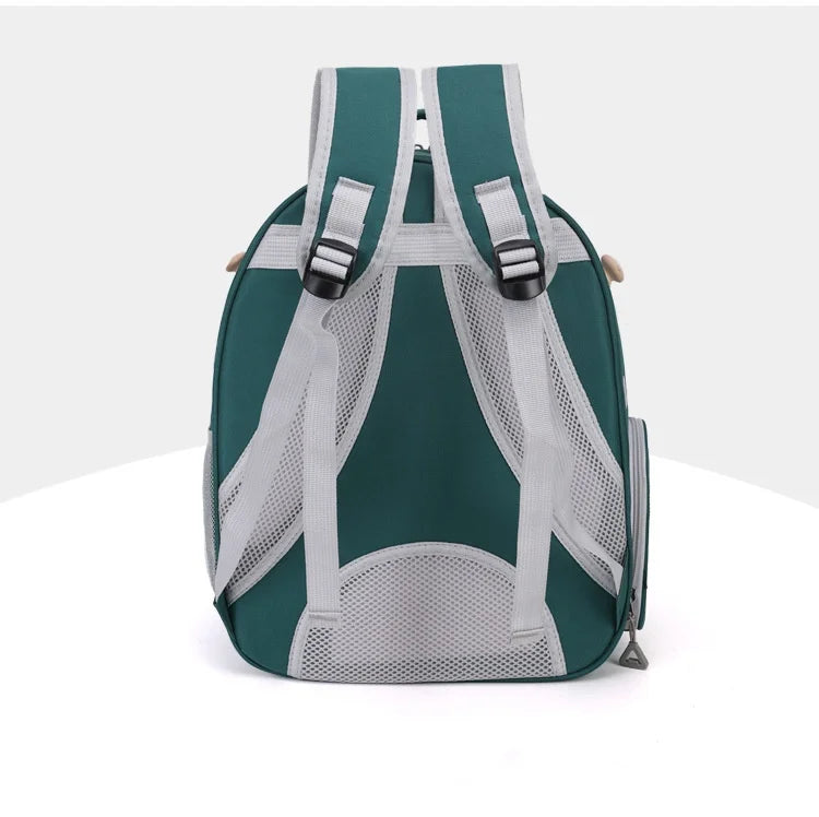 Portable Bird Carrier Backpack with Perch