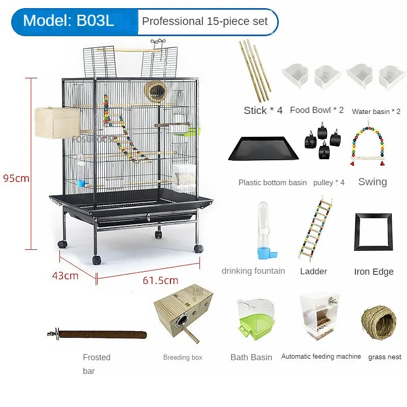 Luxury Starling Breeding Cage