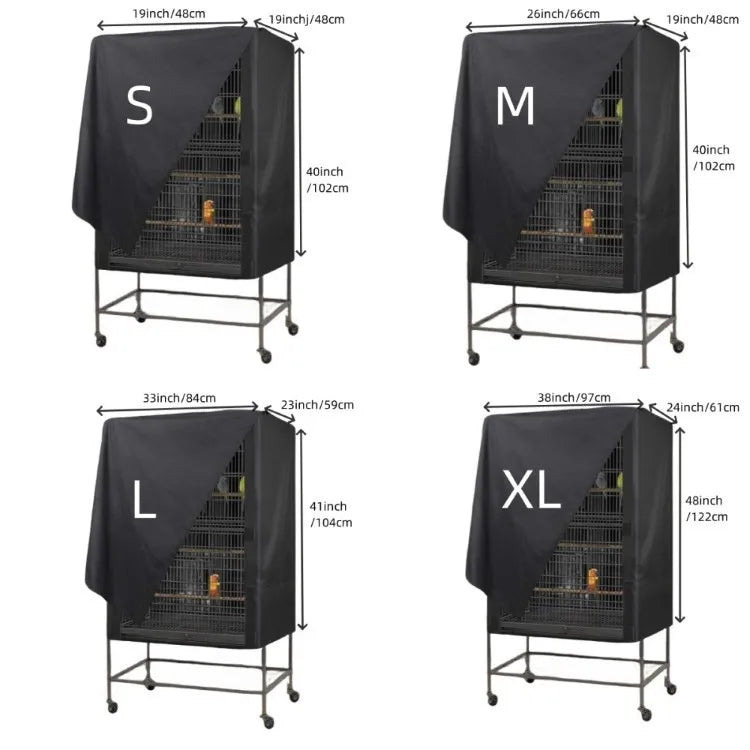 Bird Cage Cover - Waterproof & Light Blocking