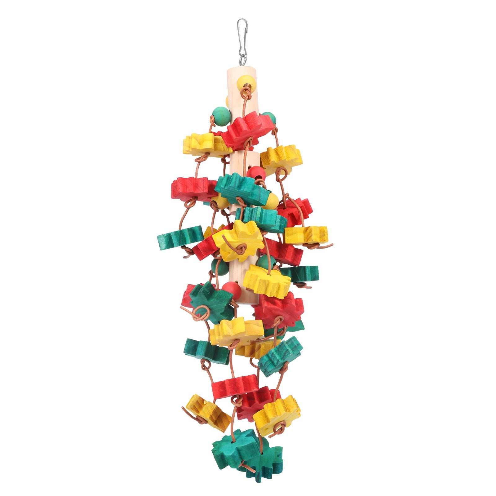 Multicolored Wooden Chew Toy