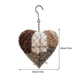 Heart-Shaped Bird Nesting Holder