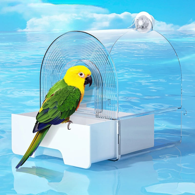 Large Bird Bath with Drawer