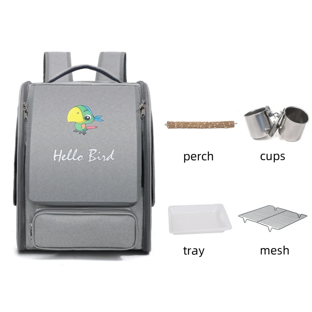 Portable Bird Travel Cage